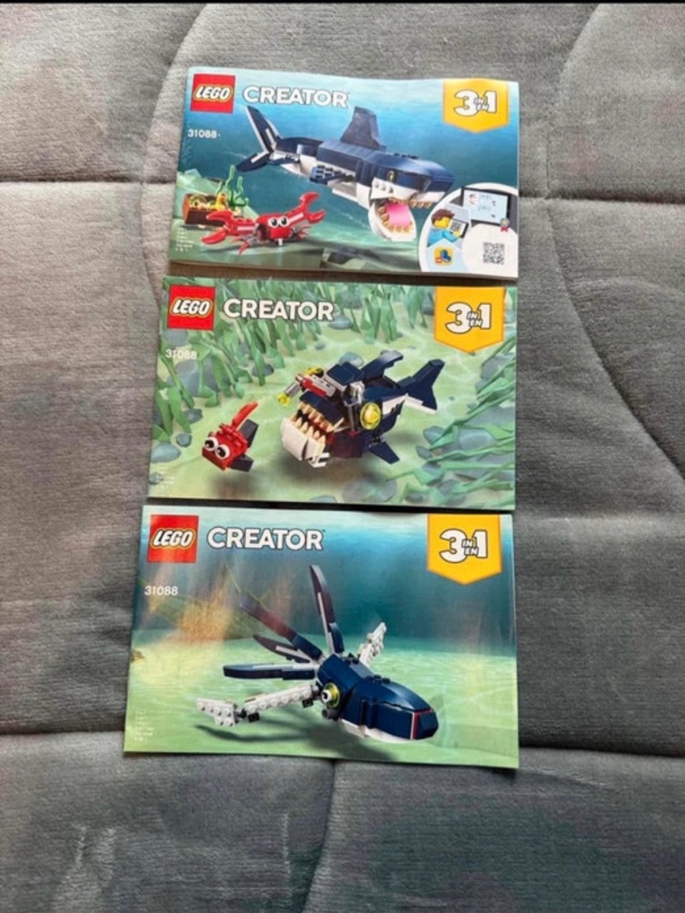 LEGO Creator 3-in-1 Shark